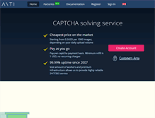 Tablet Screenshot of anti-captcha.com